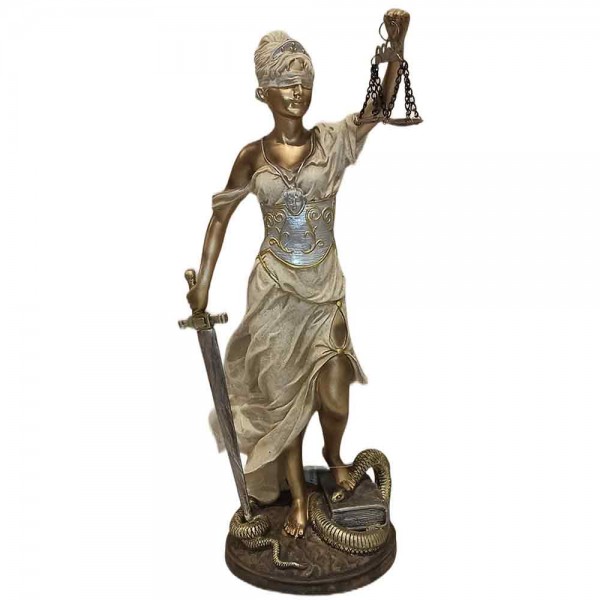 Θέμιδα η θεά της δικαιοσύνης - Πολυεστερικό αγαλματίδιο