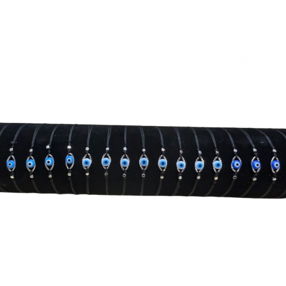 BE-165 Bracelet evil eye rolled up 