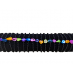 BE-128 Bracelet colorful stones rolled up 