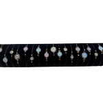 BA-020 Βραχιόλι μάτι με στρας σε ρολό 