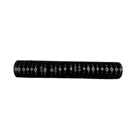 BB-001 Βραχιόλι μάτι με στρας χρυσό σε ρολό 