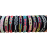 BC-093 Bracelet macrame rolled up 