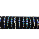BD-238 Bracelet evil eye rolled up 