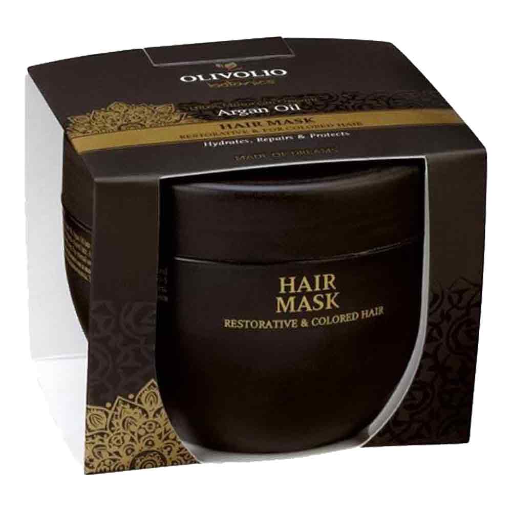 Olivolio Μάσκα μαλλιών με Αργκάν για την προστασία του χρώματος των μαλλιών 250 ml