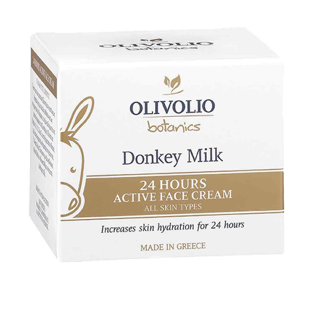 Olivolio Donkey Milk 24 Hours Active Face Cream 50 ml